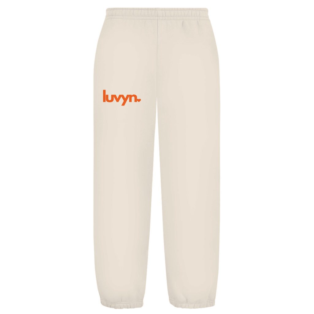 Oversize Fluffy Sweatpants LUVYN ORANGE