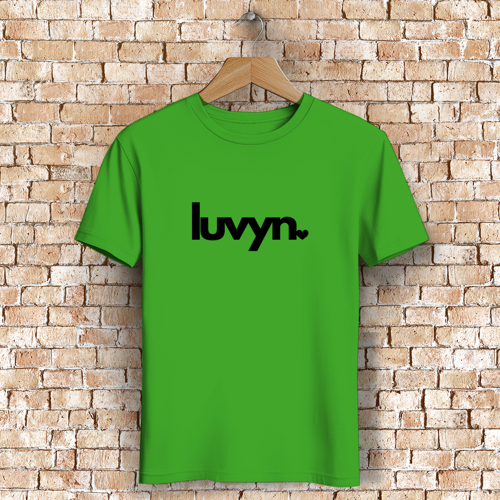 Herren Premium Bio T-Shirt LUVYN BLACK