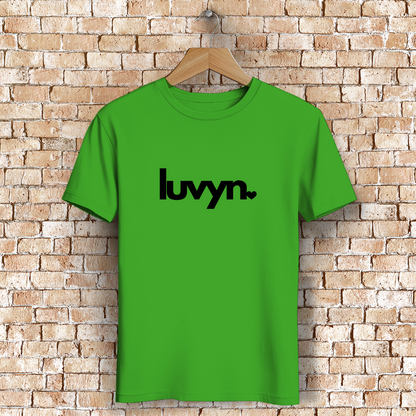 Herren Premium Bio T-Shirt LUVYN BLACK