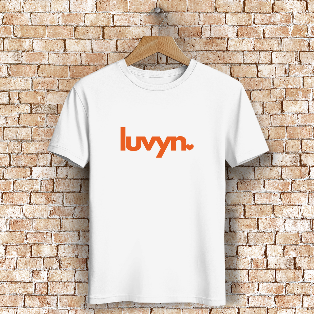 Herren Premium Bio T-Shirt LUVYN ORANGE