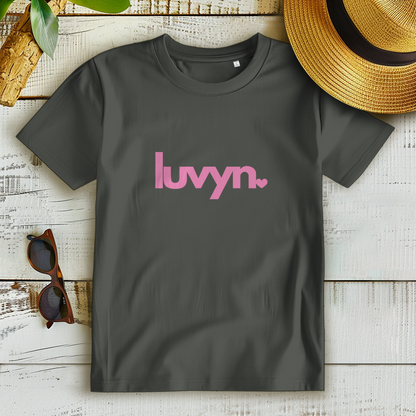 Damen Premium Bio T-Shirt LUVYN PINK