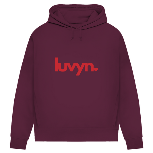 Damen Premium Bio Hoodie LUVYN RED