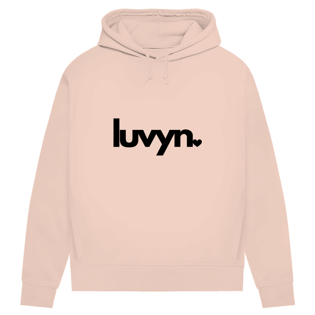 Damen Premium Bio Hoodie LUVYN BLACK