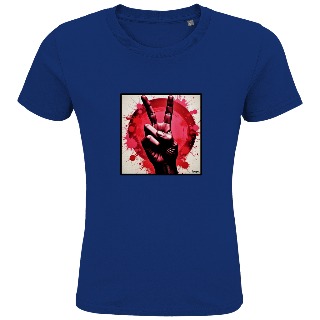 Kids Premium Bio T-Shirt Neon Piece of Peace