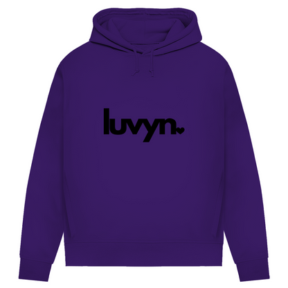 Damen Premium Bio Hoodie LUVYN BLACK