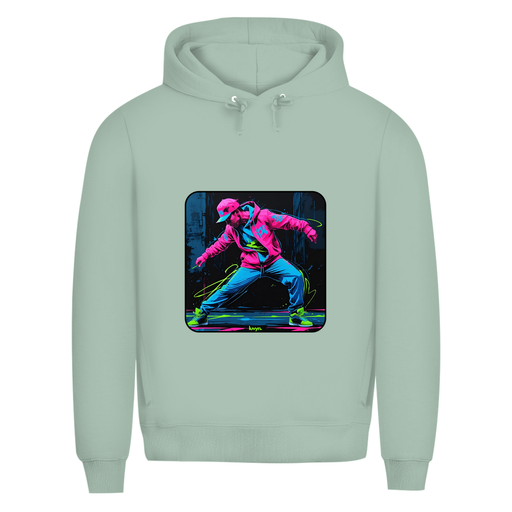 Herren Premium Bio Hoodie Neon Vibe´s