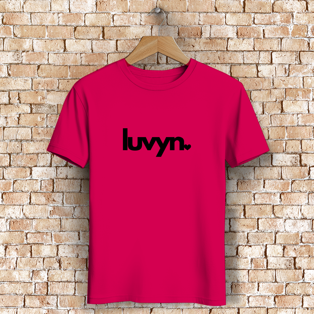 Herren Premium Bio T-Shirt LUVYN BLACK