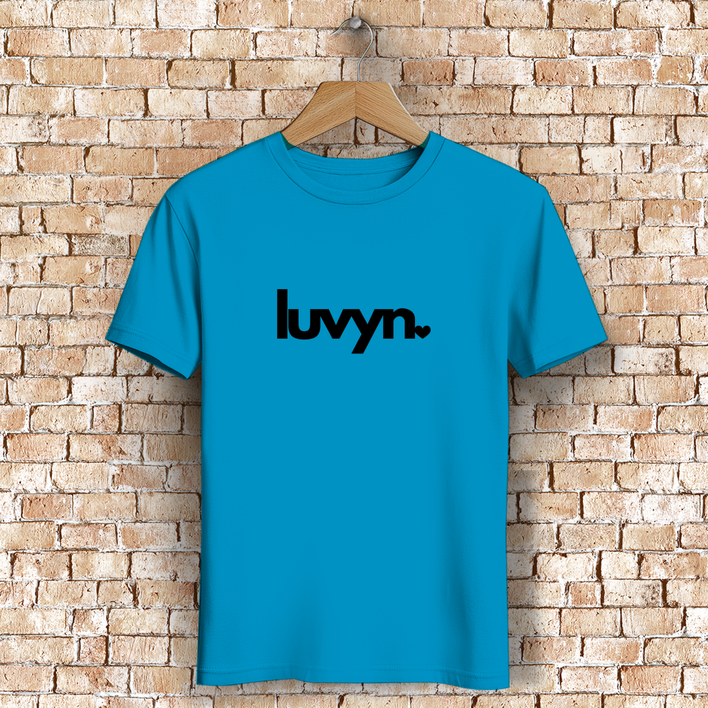 Herren Premium Bio T-Shirt LUVYN BLACK