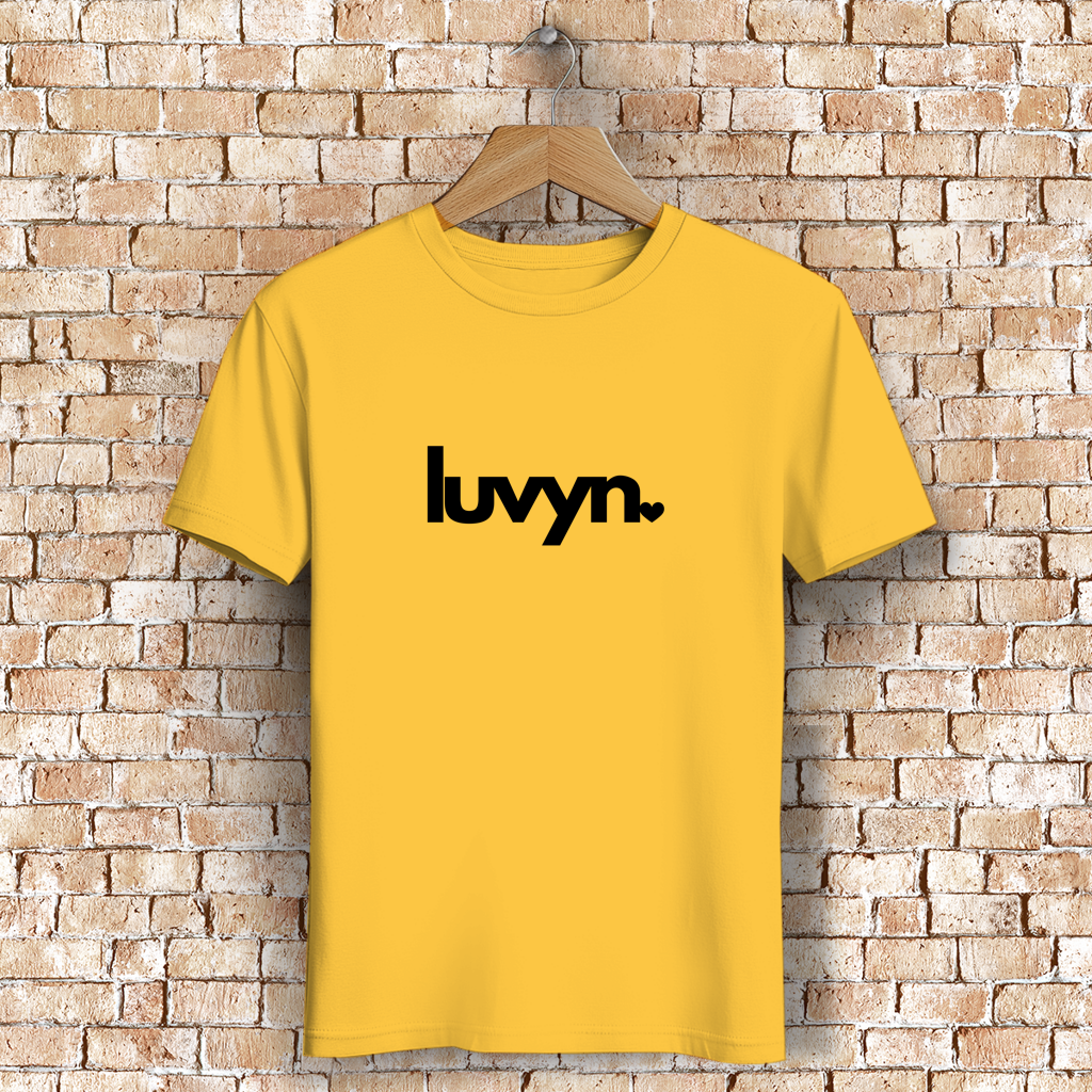 Herren Premium Bio T-Shirt LUVYN BLACK