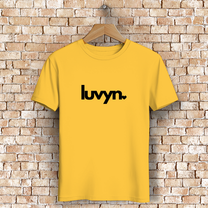 Herren Premium Bio T-Shirt LUVYN BLACK