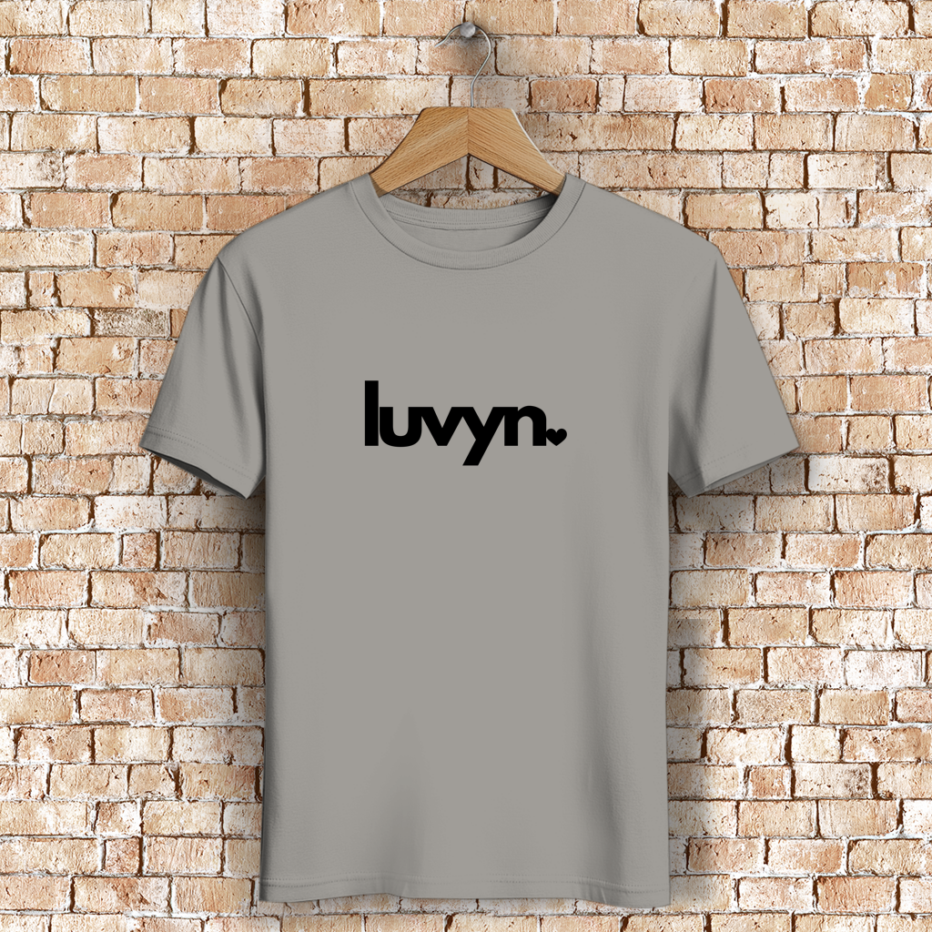 Herren Premium Bio T-Shirt LUVYN BLACK