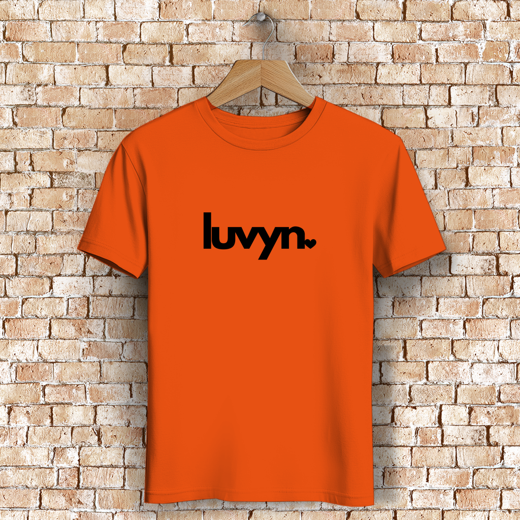 Herren Premium Bio T-Shirt LUVYN BLACK