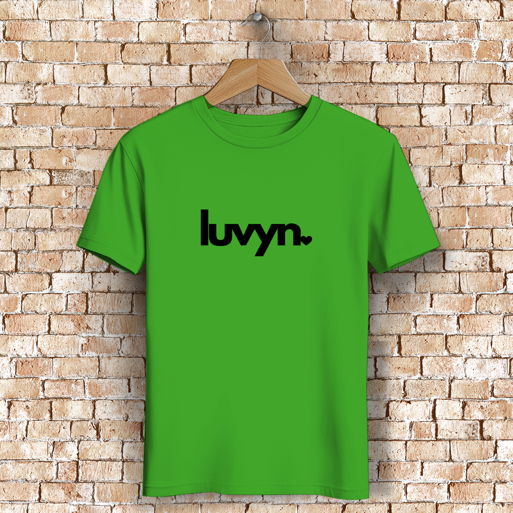 Herren Premium Bio T-Shirt LUVYN BLACK