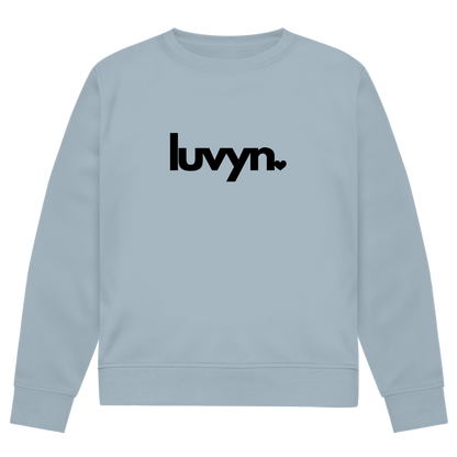 Herren Premium Bio Sweatshirt LUVYN BLACK