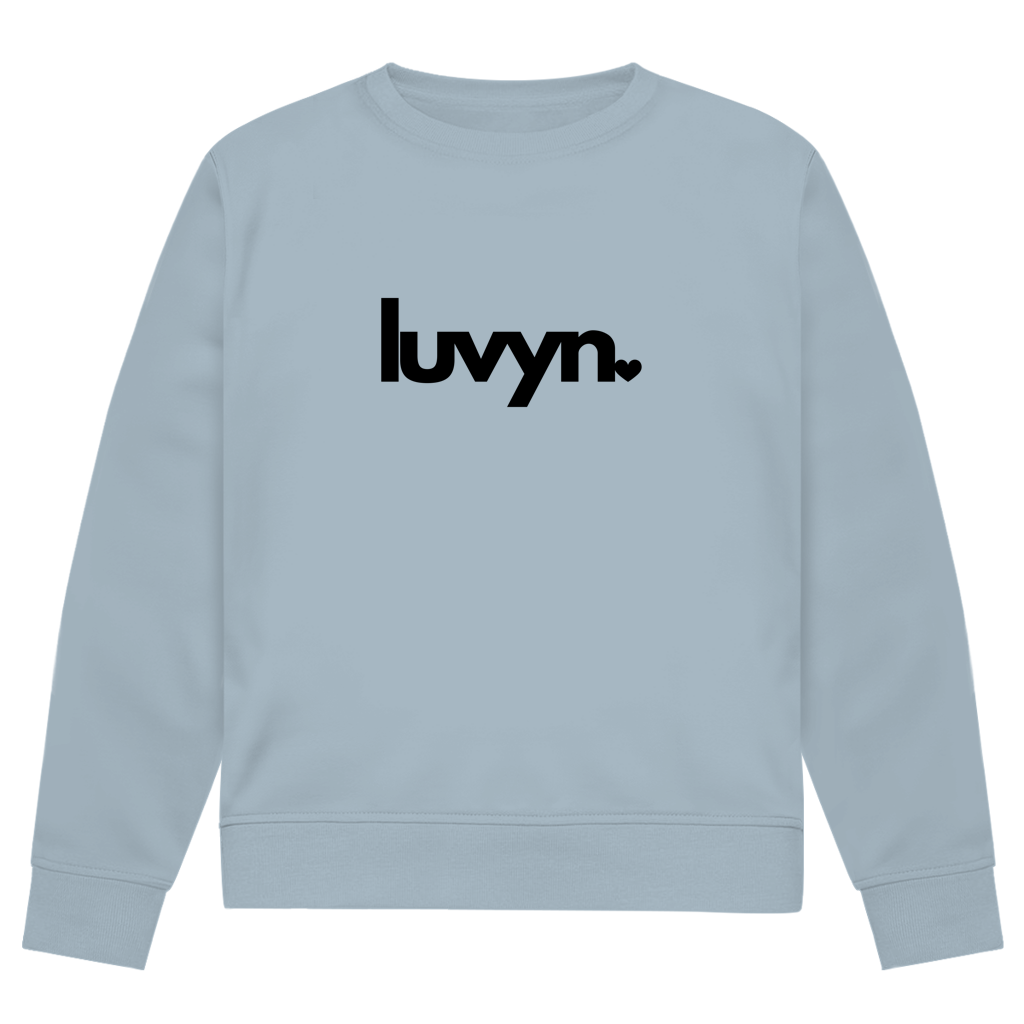 Herren Premium Bio Sweatshirt LUVYN BLACK