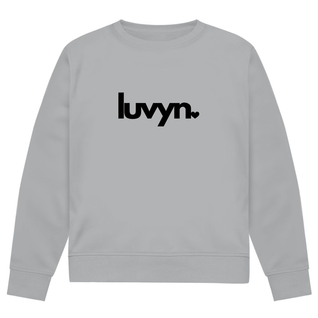 Herren Premium Bio Sweatshirt LUVYN BLACK