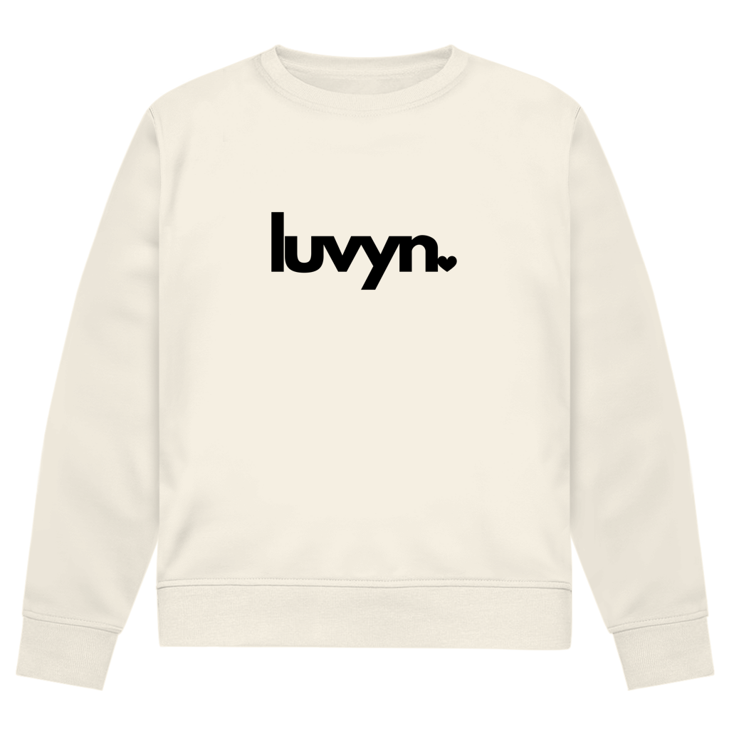Herren Premium Bio Sweatshirt LUVYN BLACK