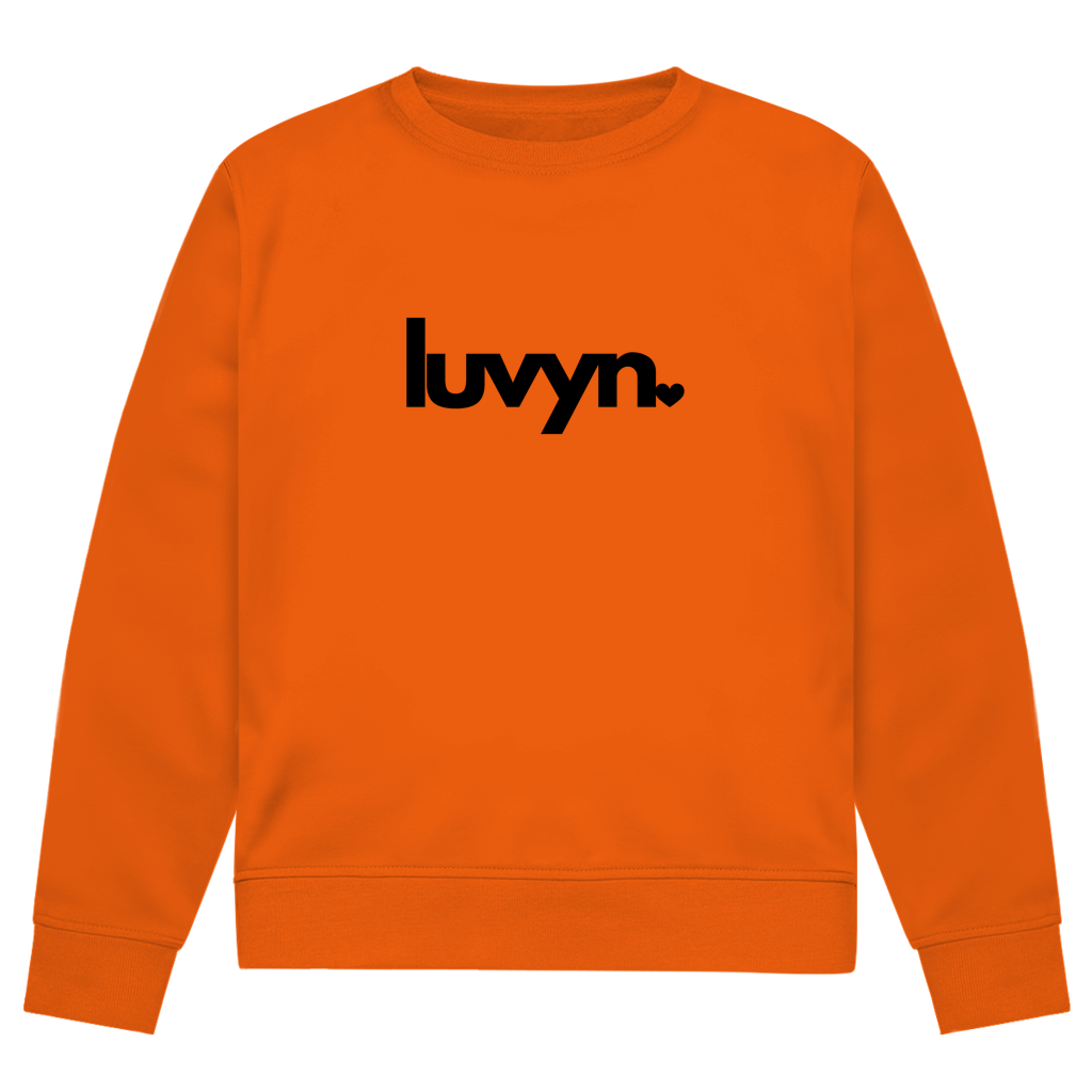 Herren Premium Bio Sweatshirt LUVYN BLACK