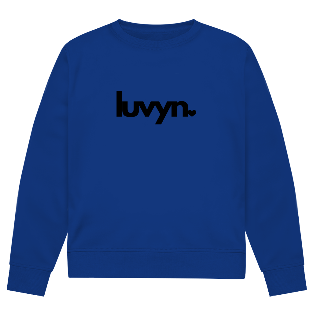 Herren Premium Bio Sweatshirt LUVYN BLACK