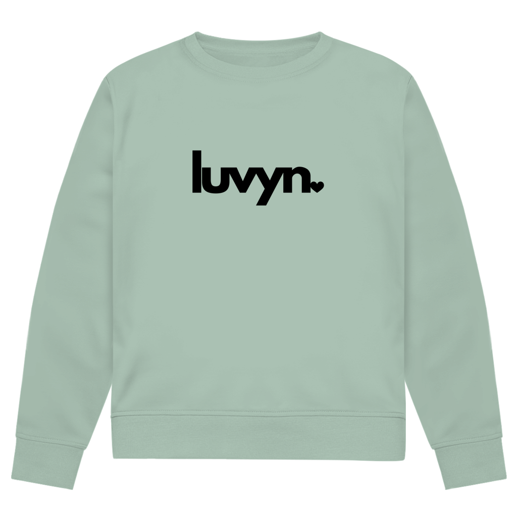 Herren Premium Bio Sweatshirt LUVYN BLACK