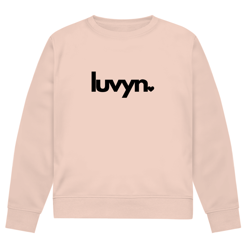 Herren Premium Bio Sweatshirt LUVYN BLACK