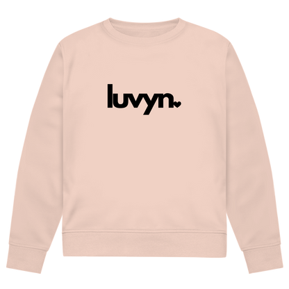 Herren Premium Bio Sweatshirt LUVYN BLACK