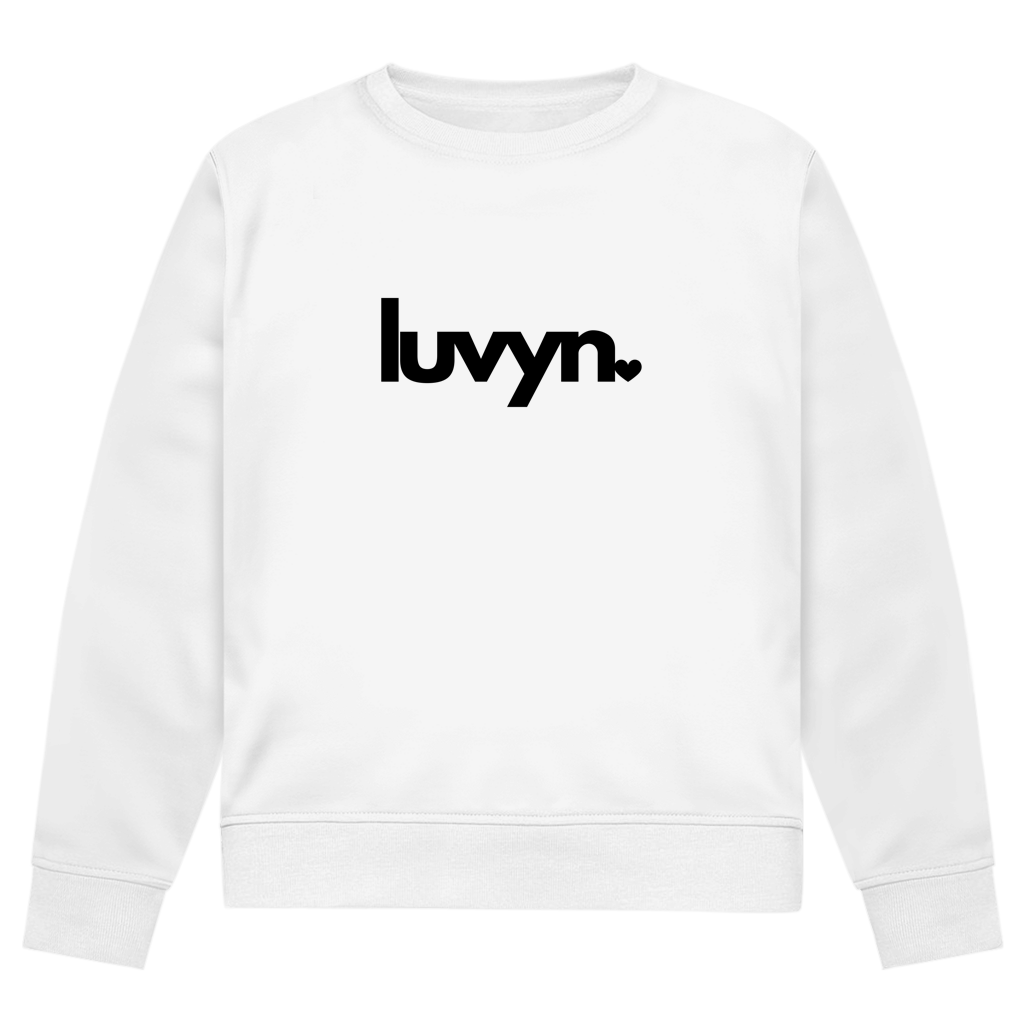 Herren Premium Bio Sweatshirt LUVYN BLACK