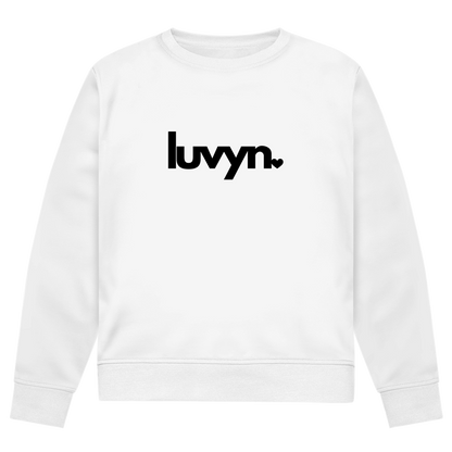 Herren Premium Bio Sweatshirt LUVYN BLACK