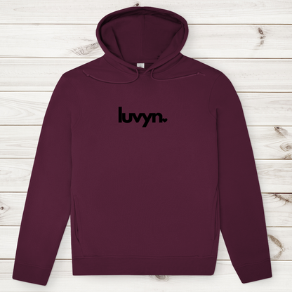 Herren Premium Bio Hoodie LUVYN BLACK