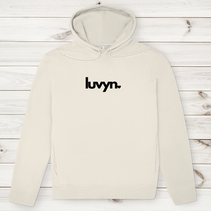 Herren Premium Bio Hoodie LUVYN BLACK