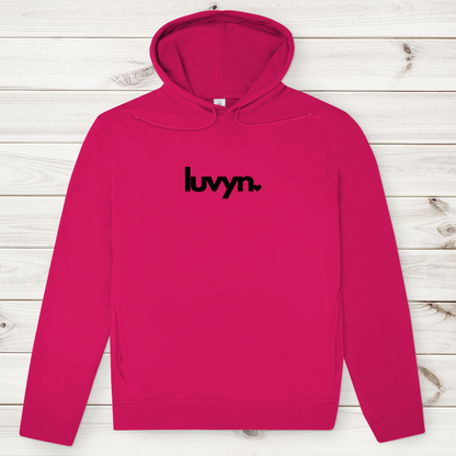 Herren Premium Bio Hoodie LUVYN BLACK