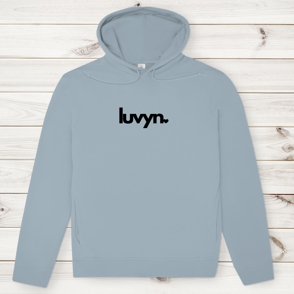 Herren Premium Bio Hoodie LUVYN BLACK