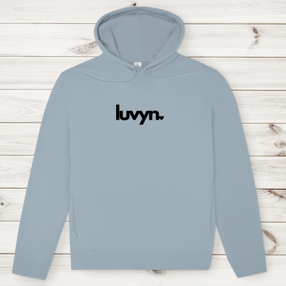 Herren Premium Bio Hoodie LUVYN BLACK