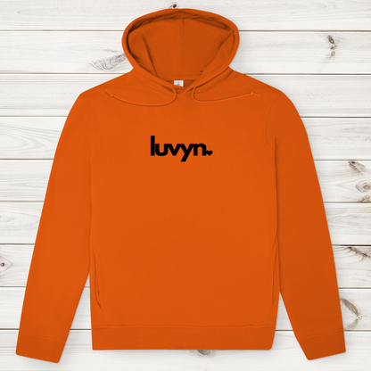 Herren Premium Bio Hoodie LUVYN BLACK