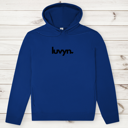 Herren Premium Bio Hoodie LUVYN BLACK