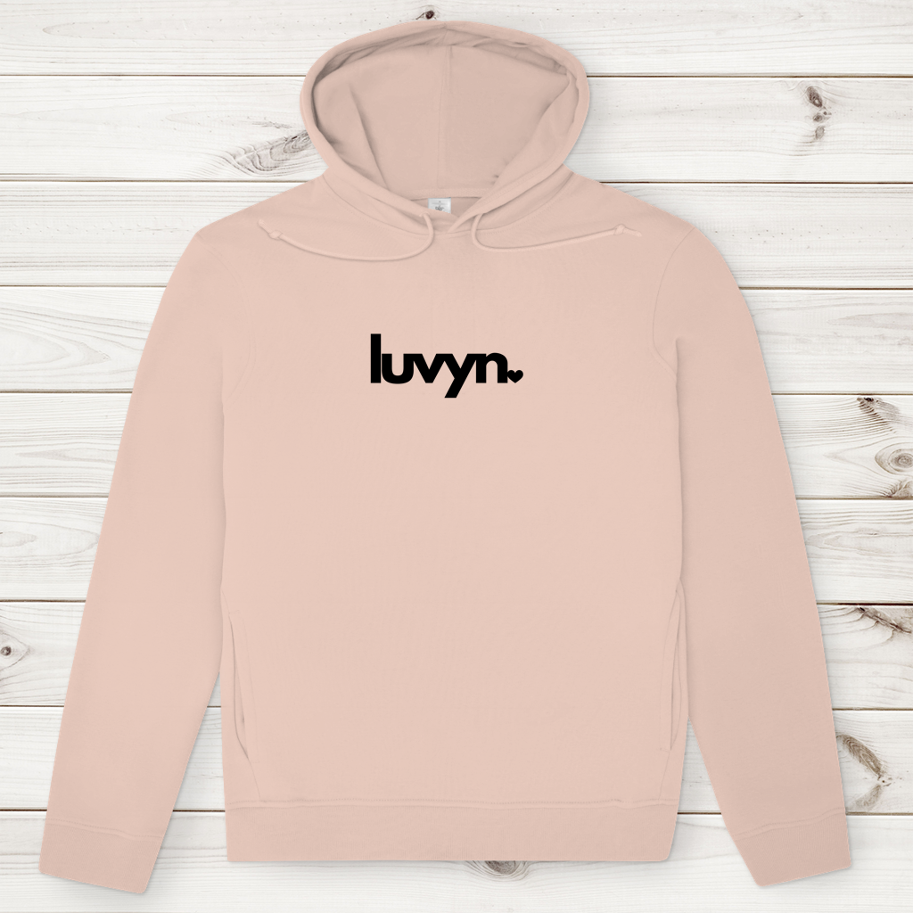 Herren Premium Bio Hoodie LUVYN BLACK