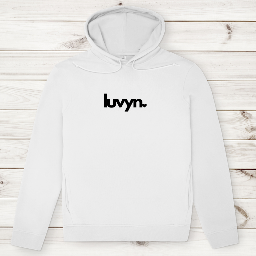 Herren Premium Bio Hoodie LUVYN BLACK