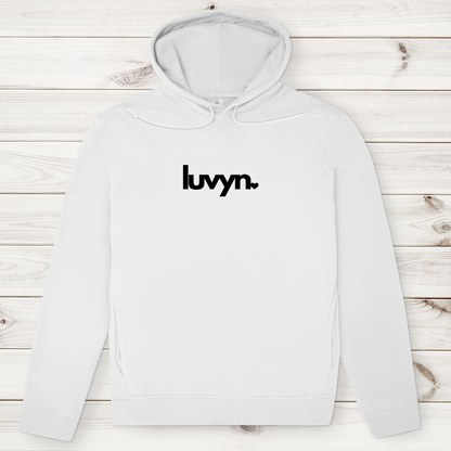 Herren Premium Bio Hoodie LUVYN BLACK