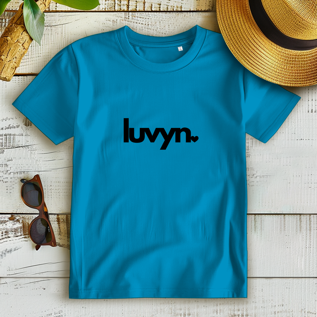 Damen Premium Bio T-Shirt LUVYN BLACK