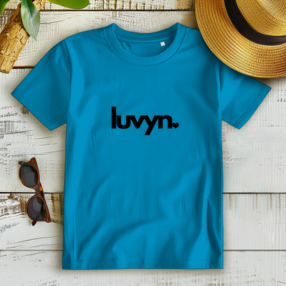 Damen Premium Bio T-Shirt LUVYN BLACK