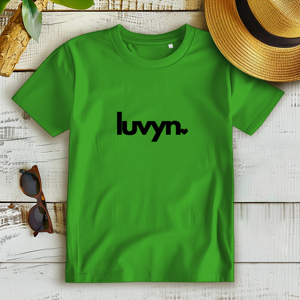 Damen Premium Bio T-Shirt LUVYN BLACK