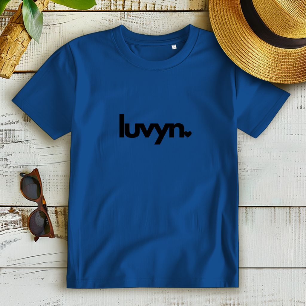 Damen Premium Bio T-Shirt LUVYN BLACK