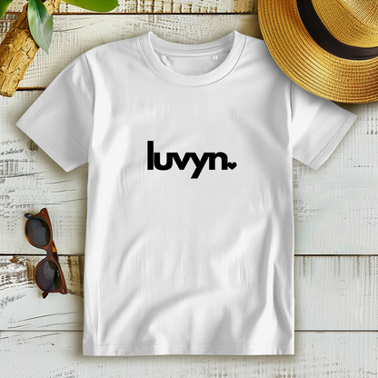 Damen Premium Bio T-Shirt LUVYN BLACK