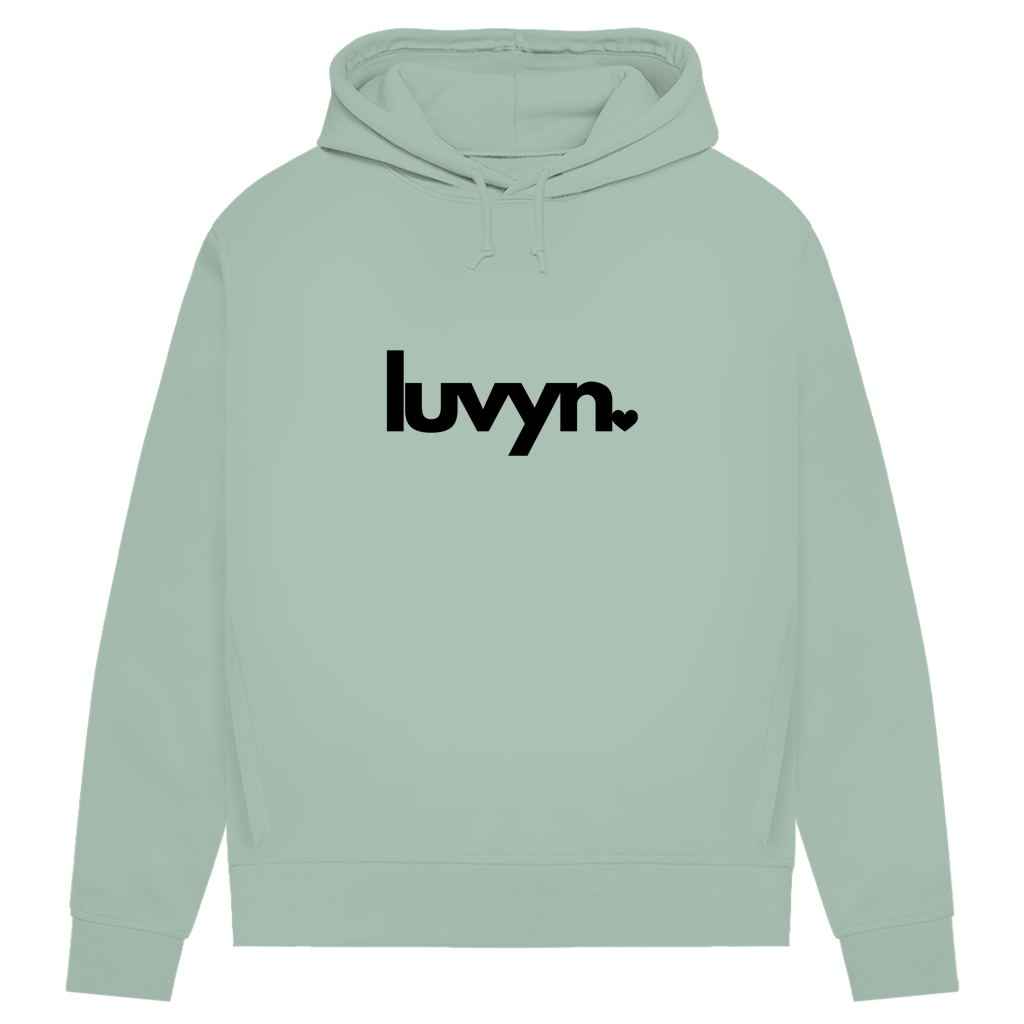 Damen Premium Bio Hoodie LUVYN BLACK