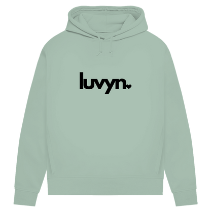 Damen Premium Bio Hoodie LUVYN BLACK