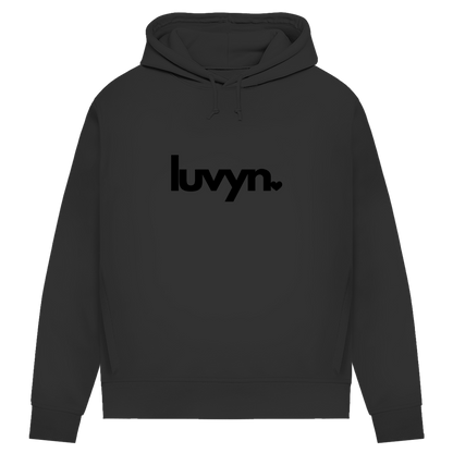 Damen Premium Bio Hoodie LUVYN BLACK
