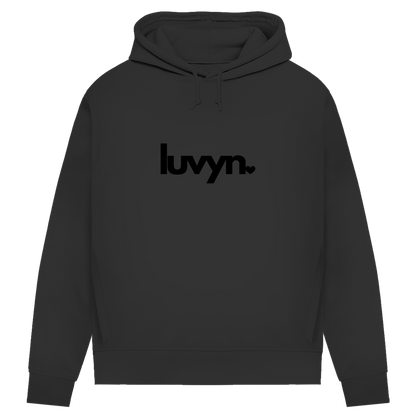 Damen Premium Bio Hoodie LUVYN BLACK