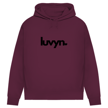 Damen Premium Bio Hoodie LUVYN BLACK
