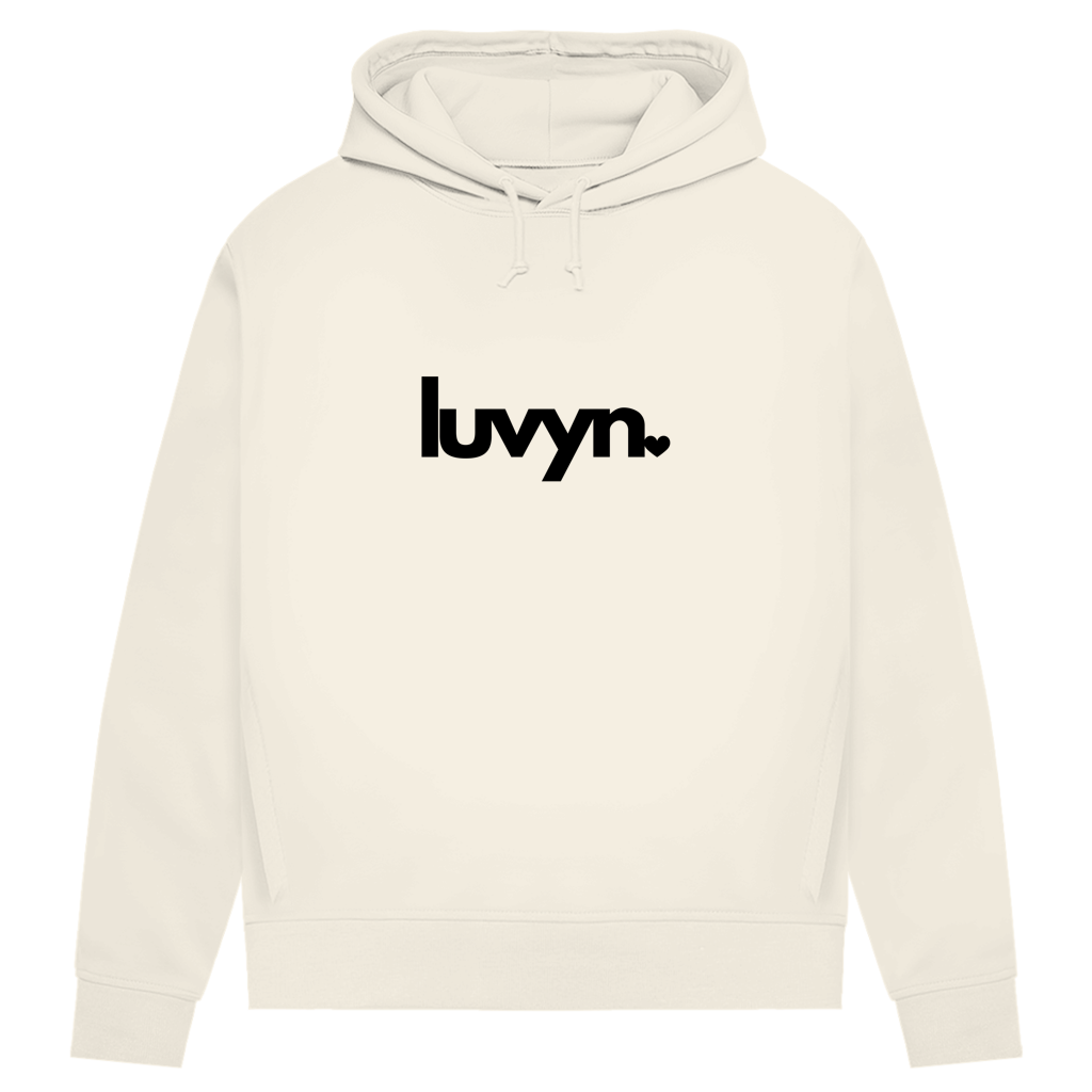 Damen Premium Bio Hoodie LUVYN BLACK