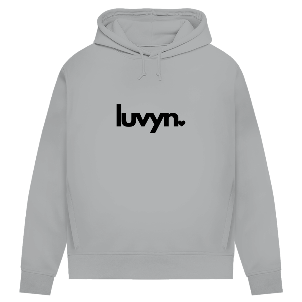 Damen Premium Bio Hoodie LUVYN BLACK